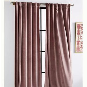 COPY - ANTHROPOLOGIE VELVET LOUISE CURTAINS IN MA…